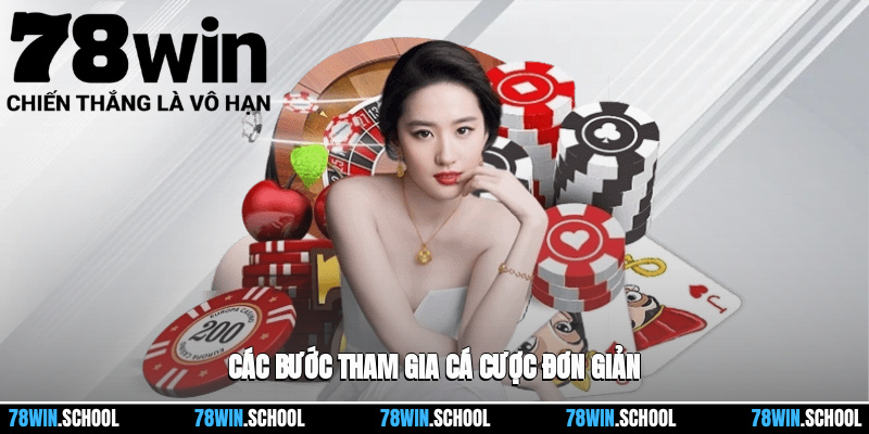 Thủ tục tham gia cá cược đơn giản